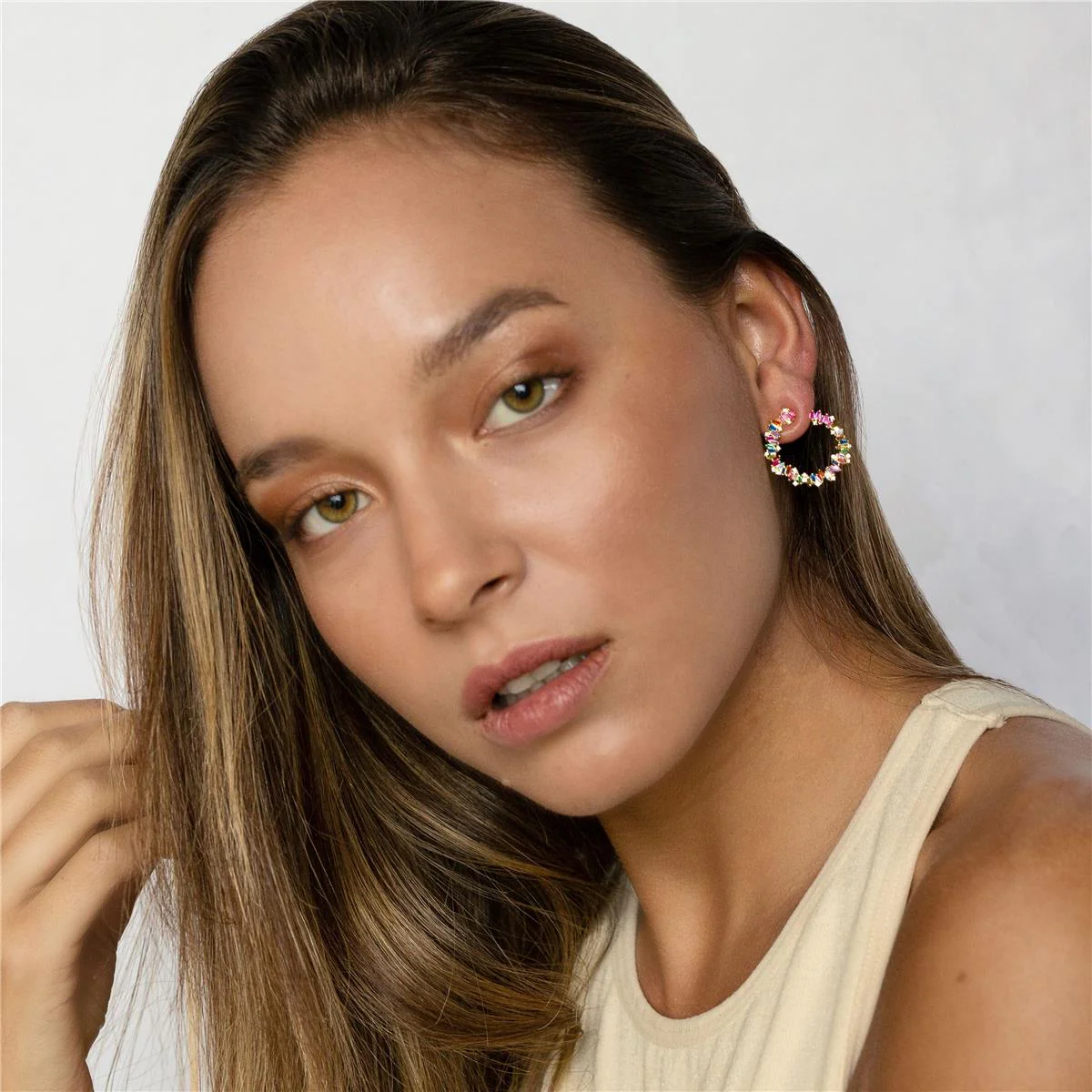 Pendientes Lakthi Plata De Ley 925 - Lakthi MULTICOLOR - Image 2