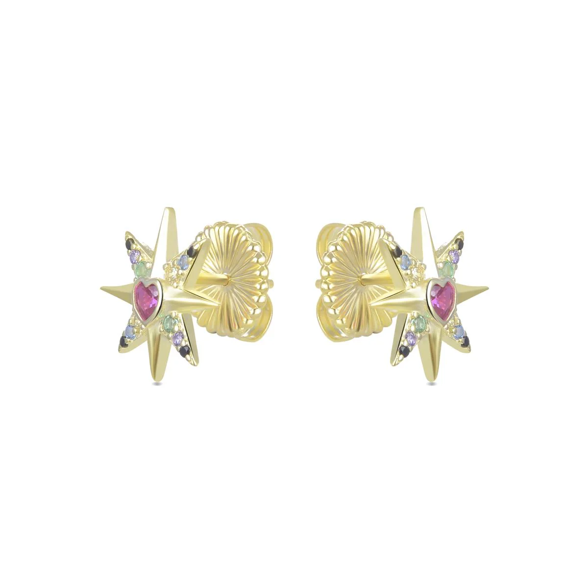 Pendientes Lakva Plata De Ley 925 - Lakva MULTICOLOR - Image 2