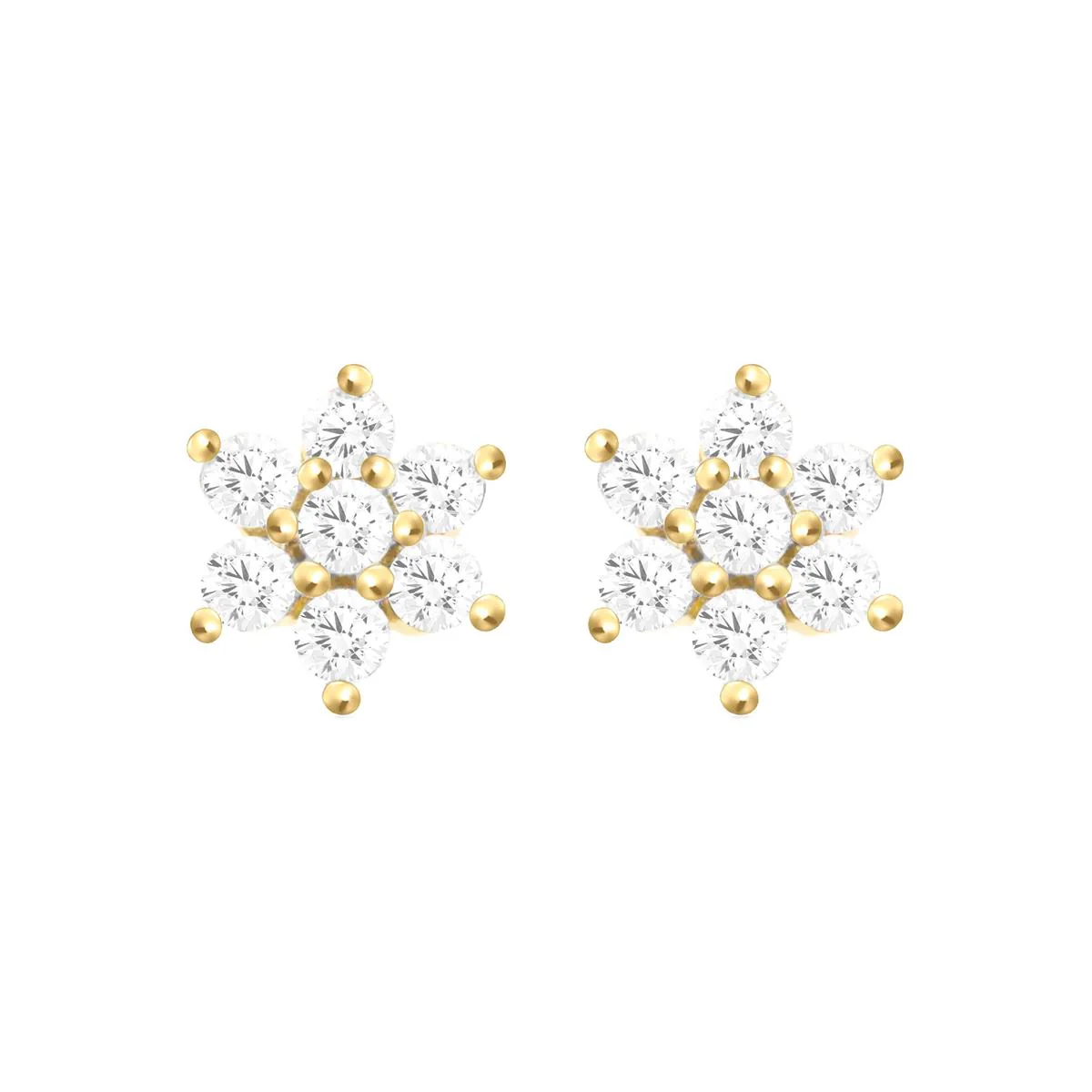 Pendientes Lalak Oro de ley 18k - Lalak BLANCO