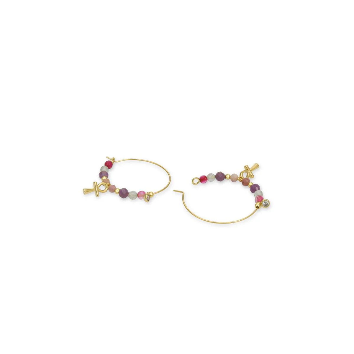 Pendientes Lalil Plata De Ley 925 - Lalil MULTICOLOR - Image 3