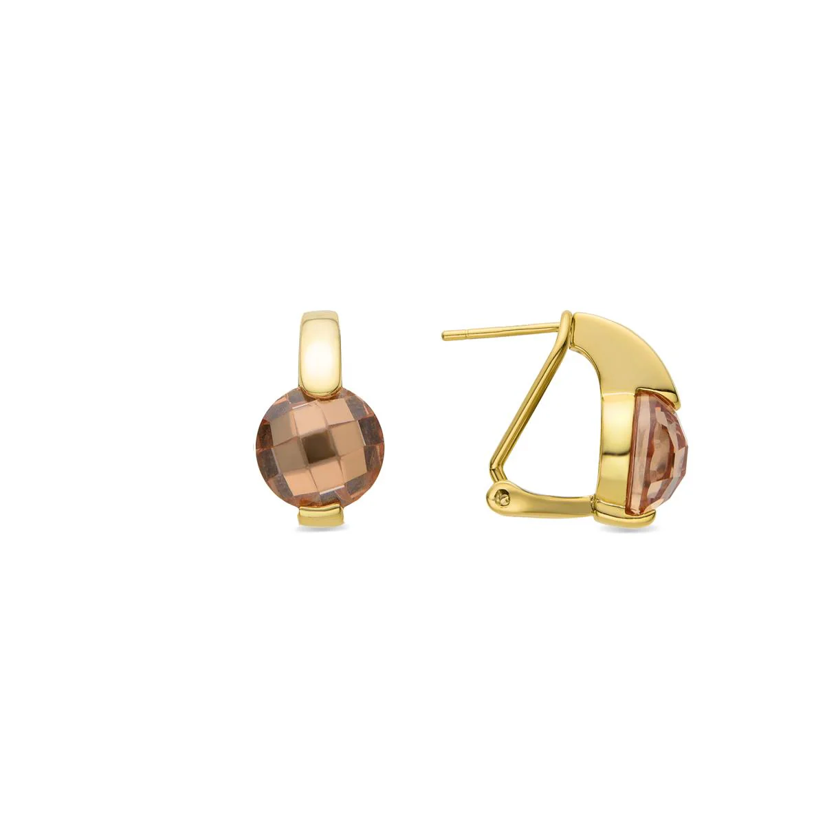 Pendientes Laram Plata de Ley 925 - Laram NARANJA