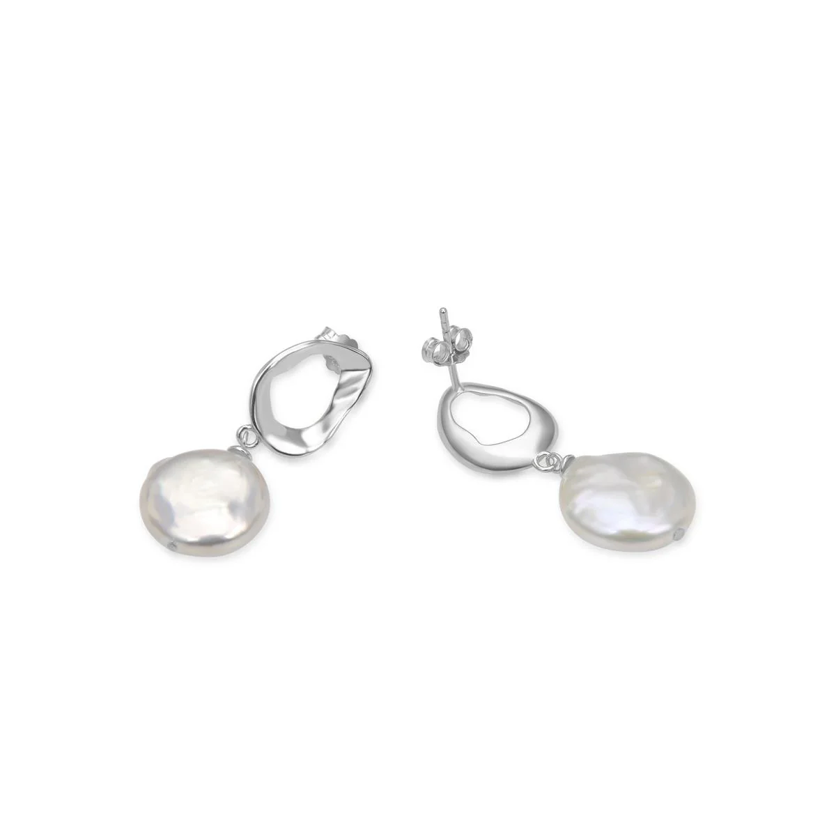 Pendientes Larkdrum Plata De Ley 925 - Larkdrum BLANCO - Image 3