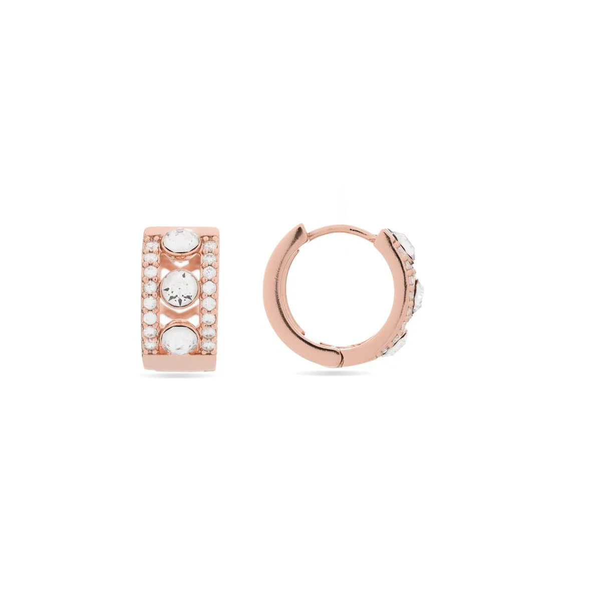 Pendientes Larkion acabados en oro 18K - Larkion BLANCO