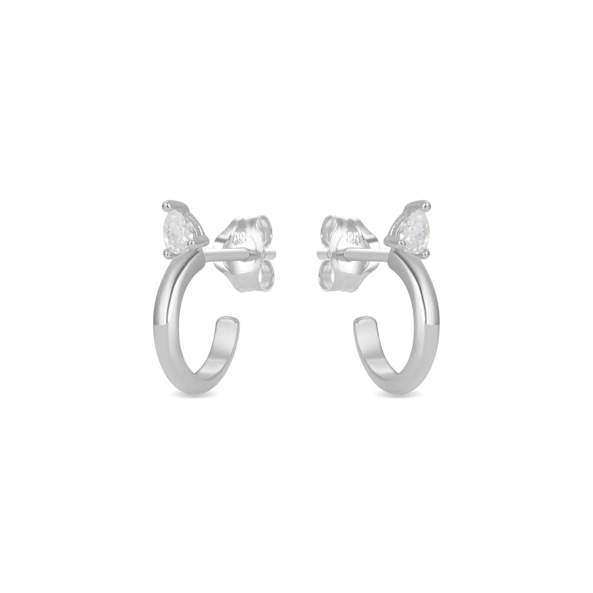Pendientes Larkodo Plata De Ley 925 - Larkodo BLANCO - Image 2