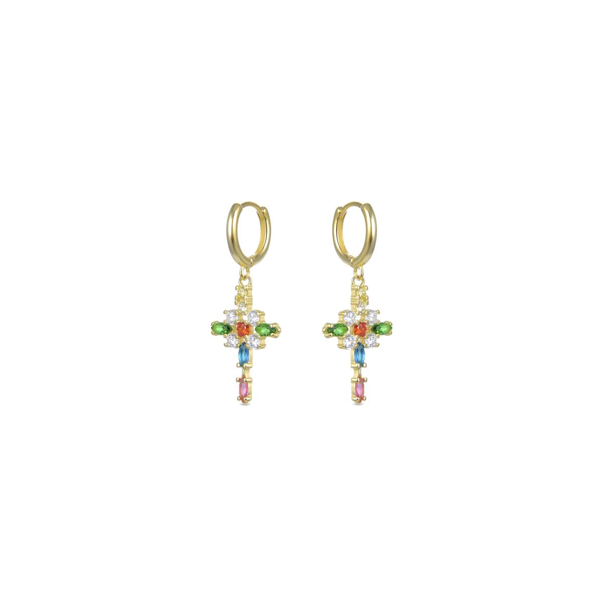 Pendientes Lasmia Plata De Ley 925 - Lasmia MULTICOLOR - Image 2