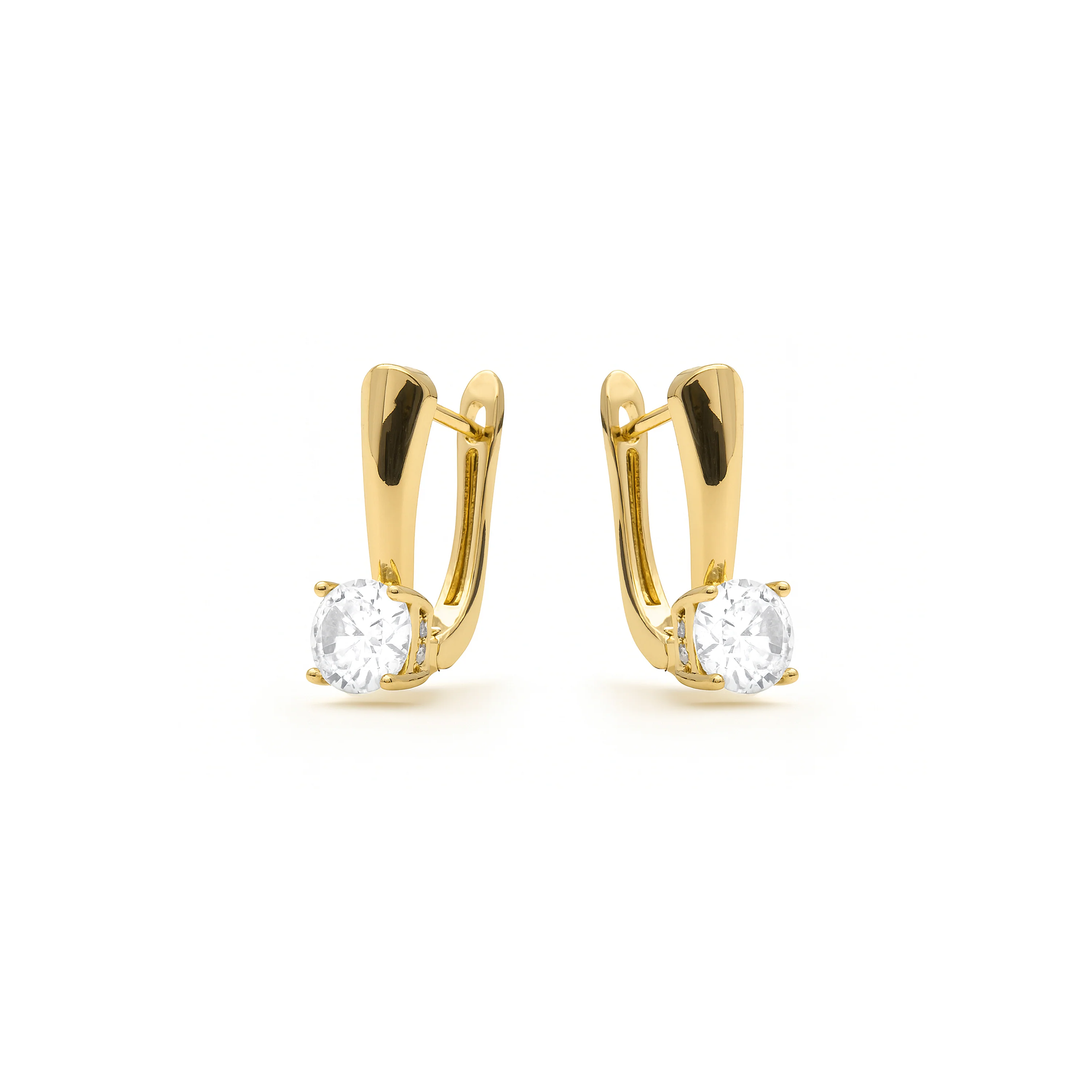 Pendientes acabado en oro amarillo 18k - Lason - Image 3