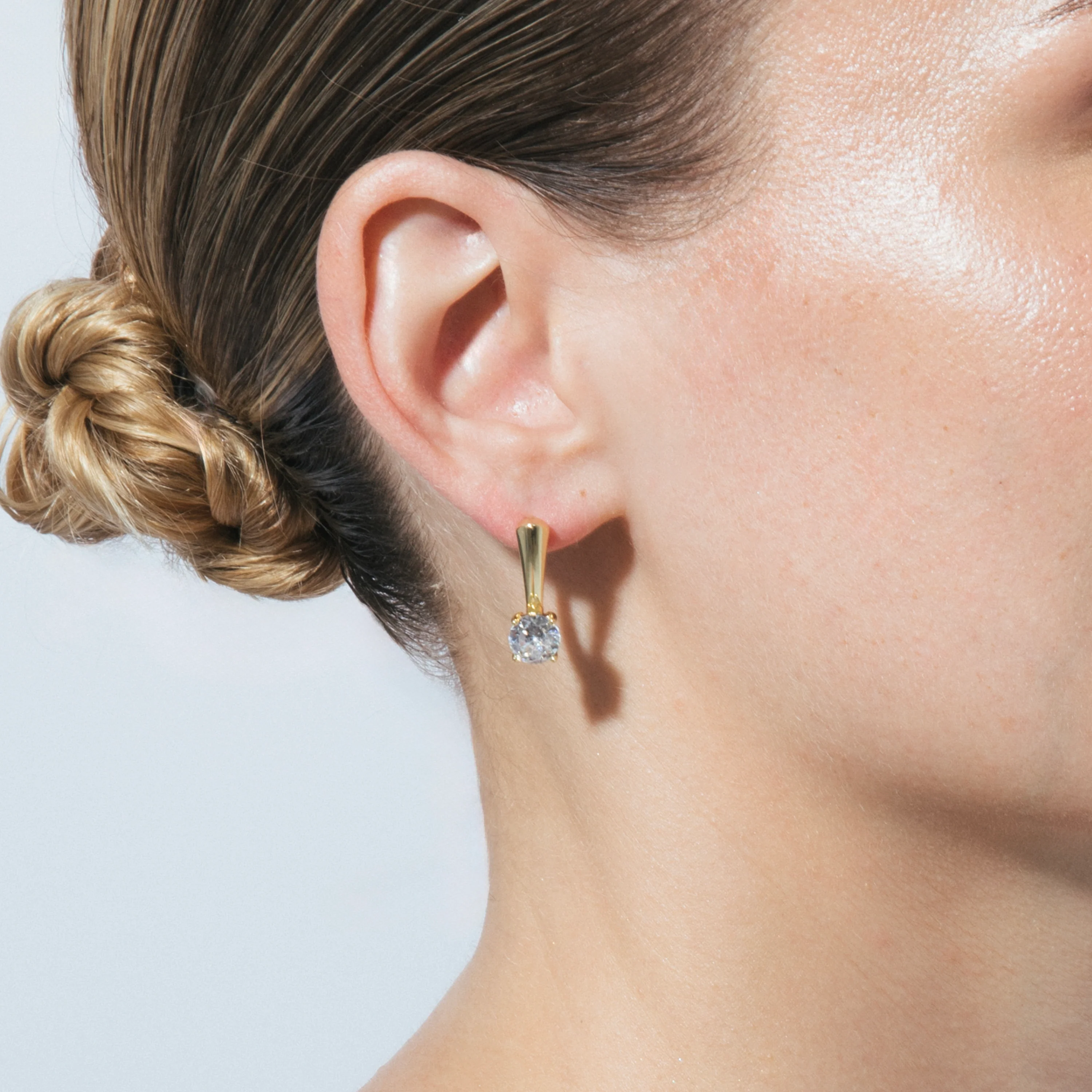 Pendientes acabado en oro amarillo 18k - Lason - Image 4