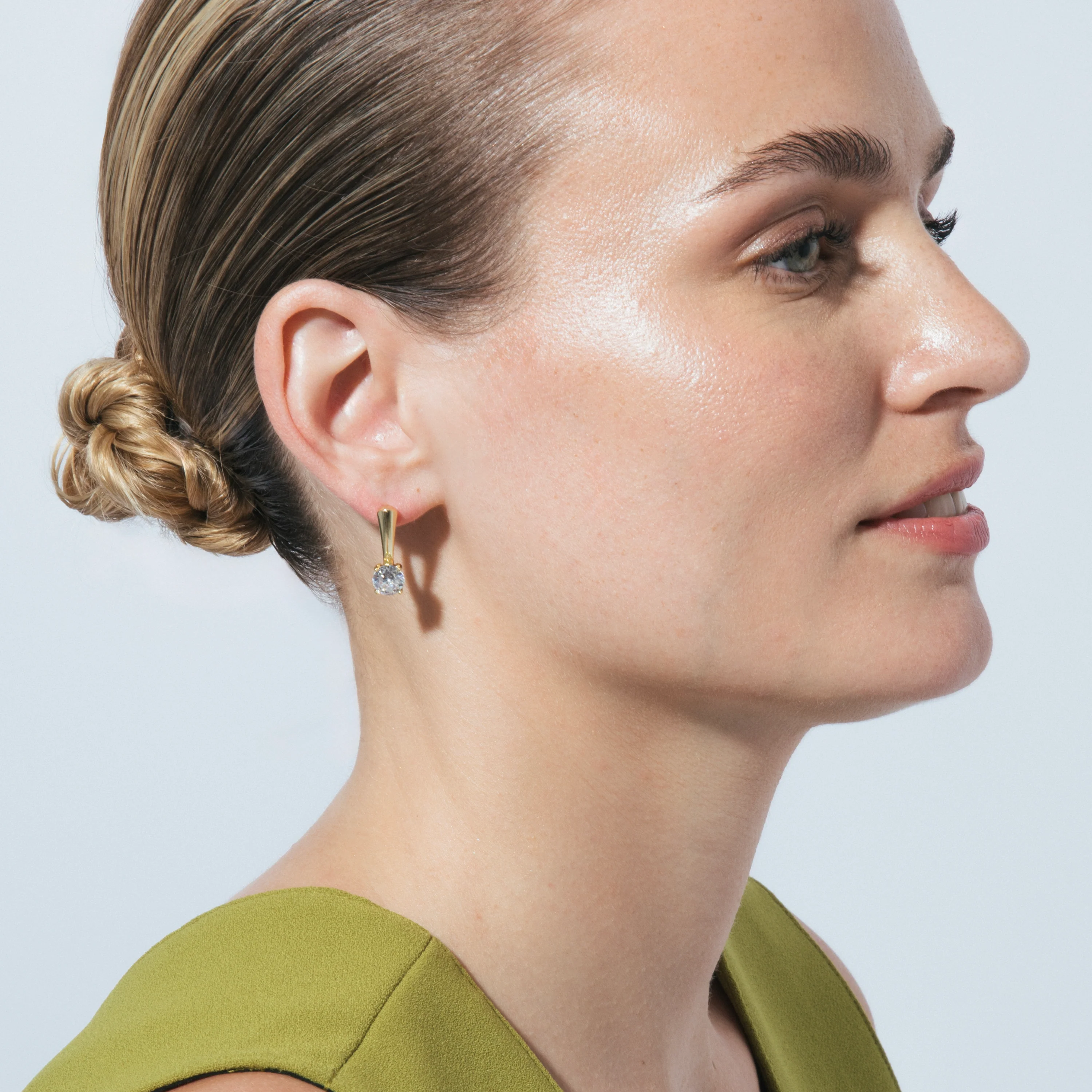 Pendientes acabado en oro amarillo 18k - Lason - Image 6