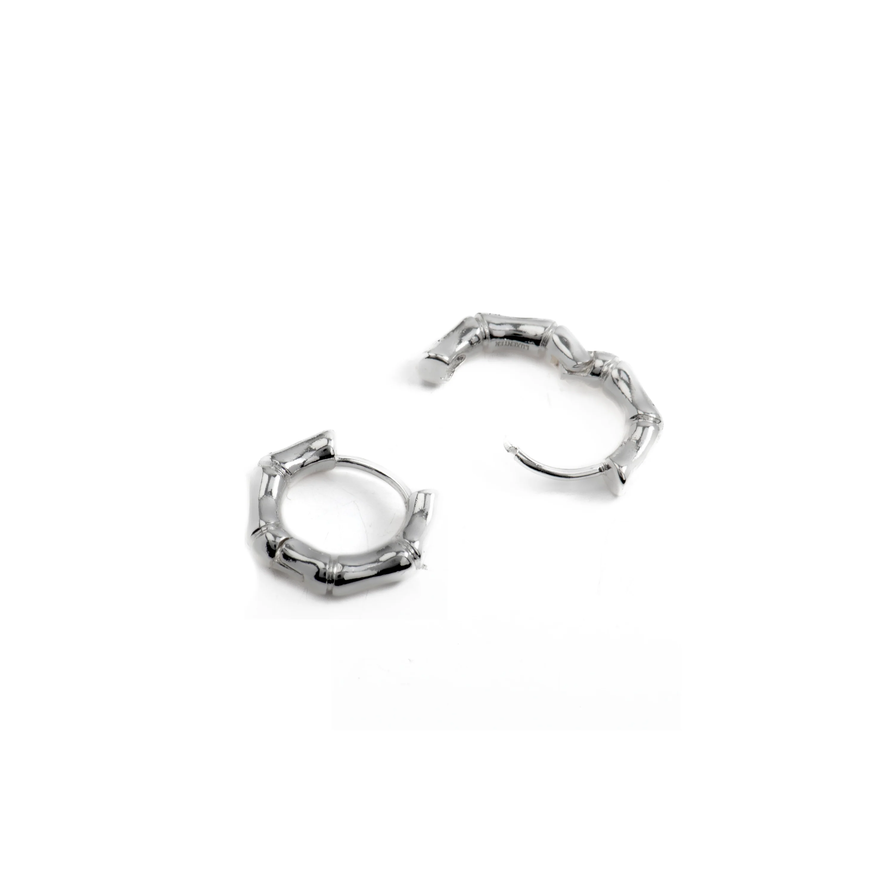 Pendientes de Circonita Brillante acabados en rodio - Layen - Image 5