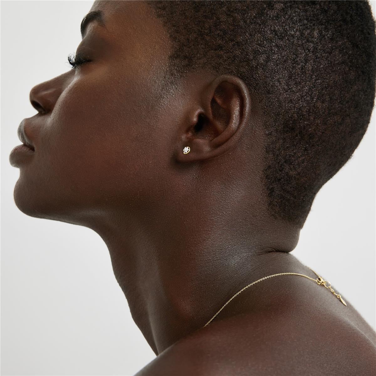 Pendientes Laylay Oro de ley 18k - Laylay BLANCO - Image 2