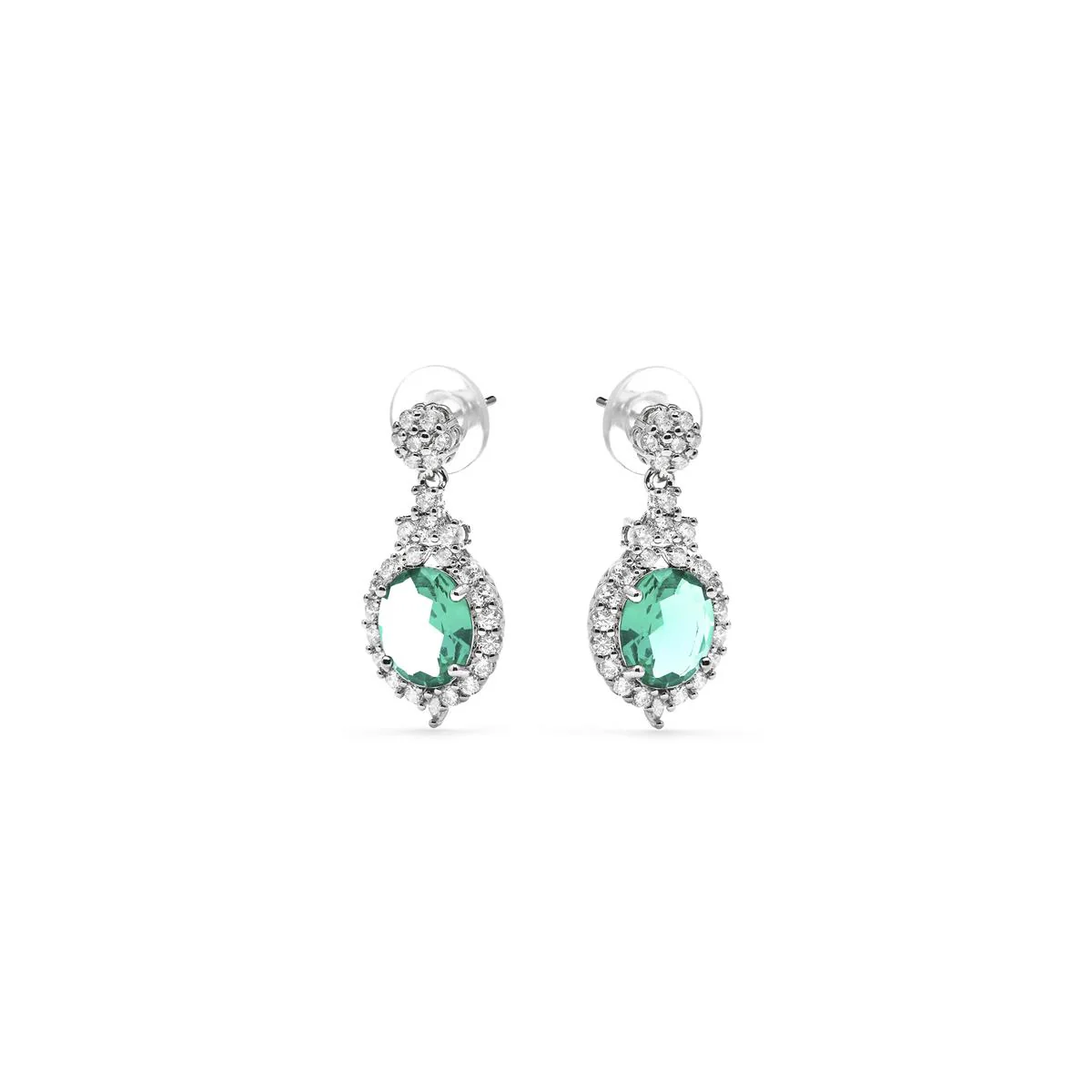 Pendientes Leibel acabado plata - Leibel BLANCO - Image 2