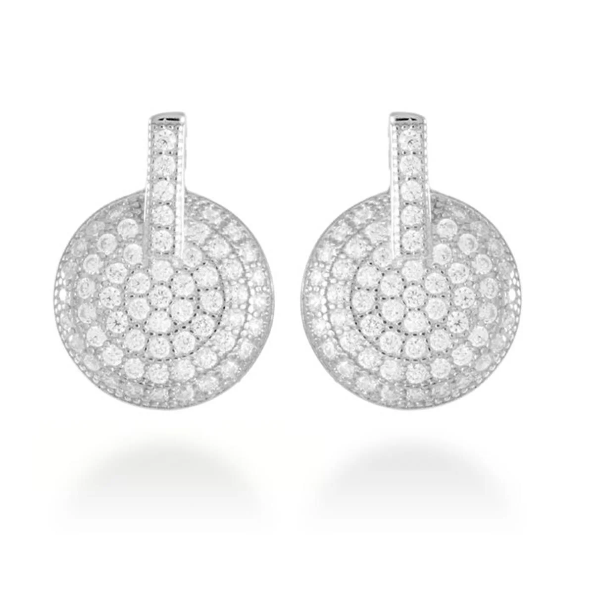 Pendientes Lendu Plata De Ley 925 - Lendu BLANCO