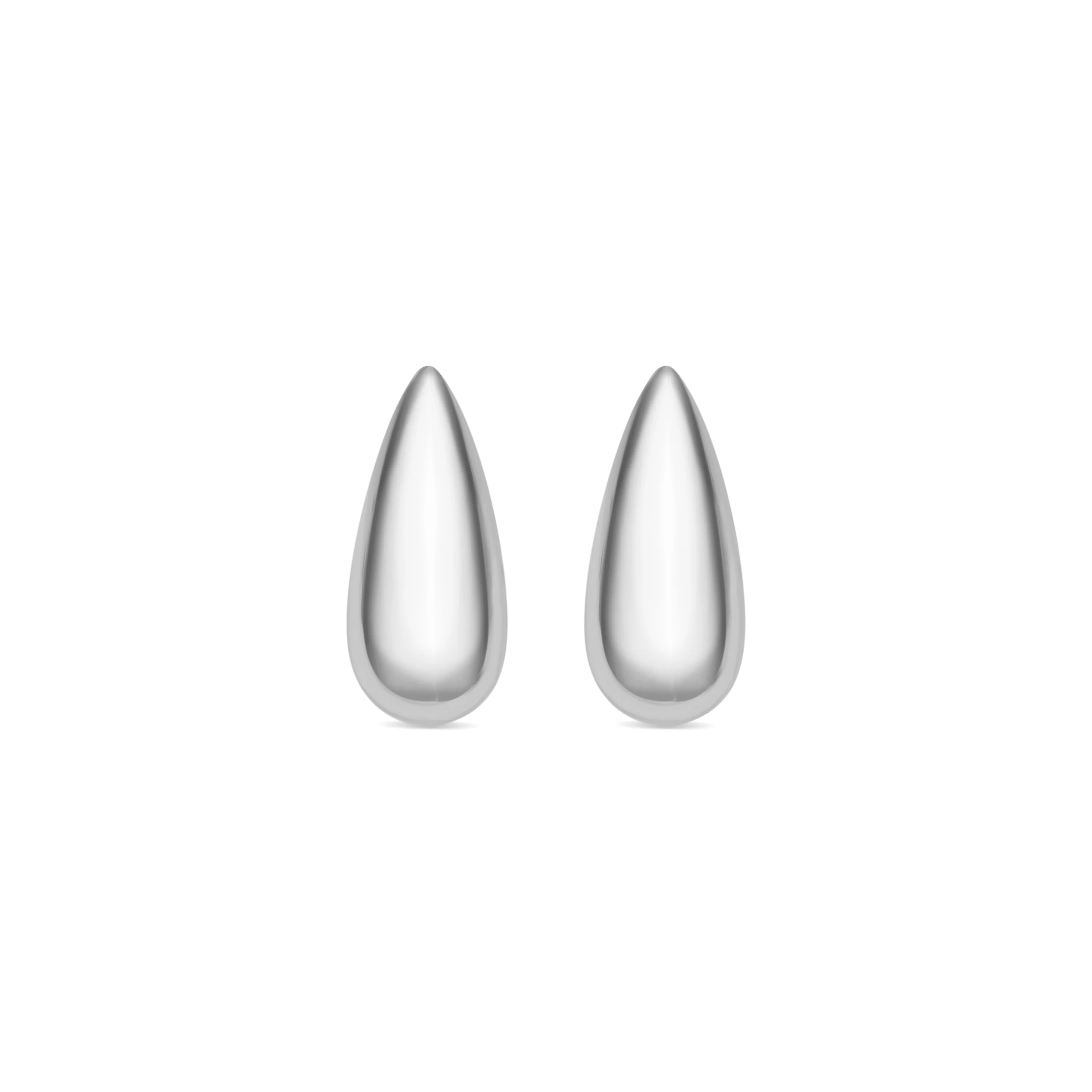 Pendientes de Plata de Ley 925 acabado rodio - Leofra