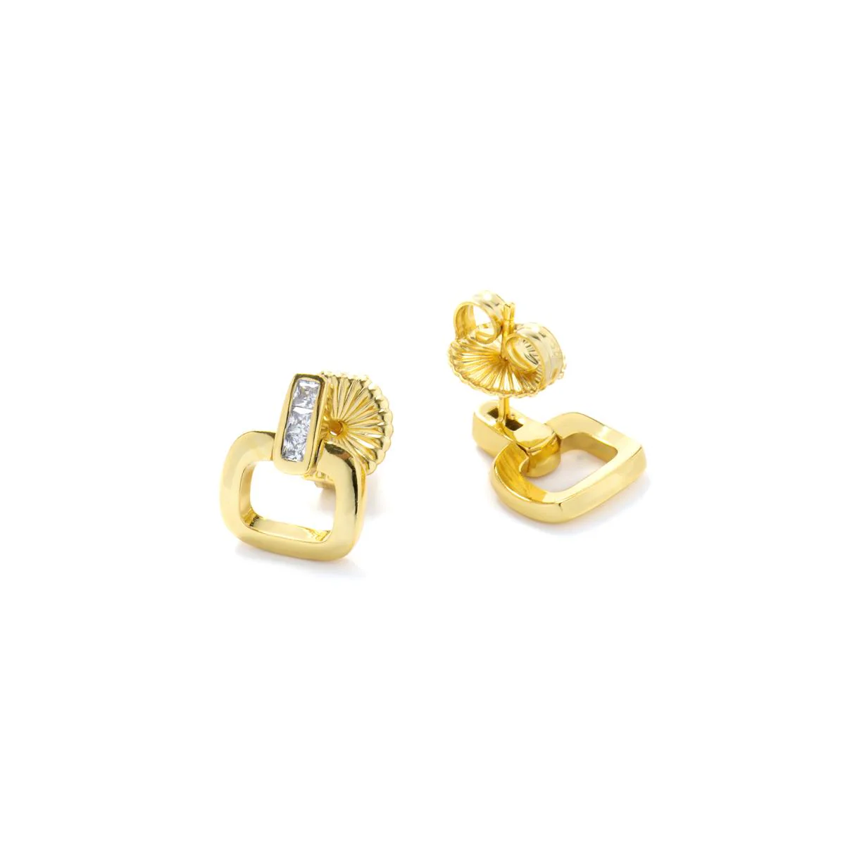 Pendientes Leoparde Plata De Ley 925 - Leoparde BLANCO - Image 3