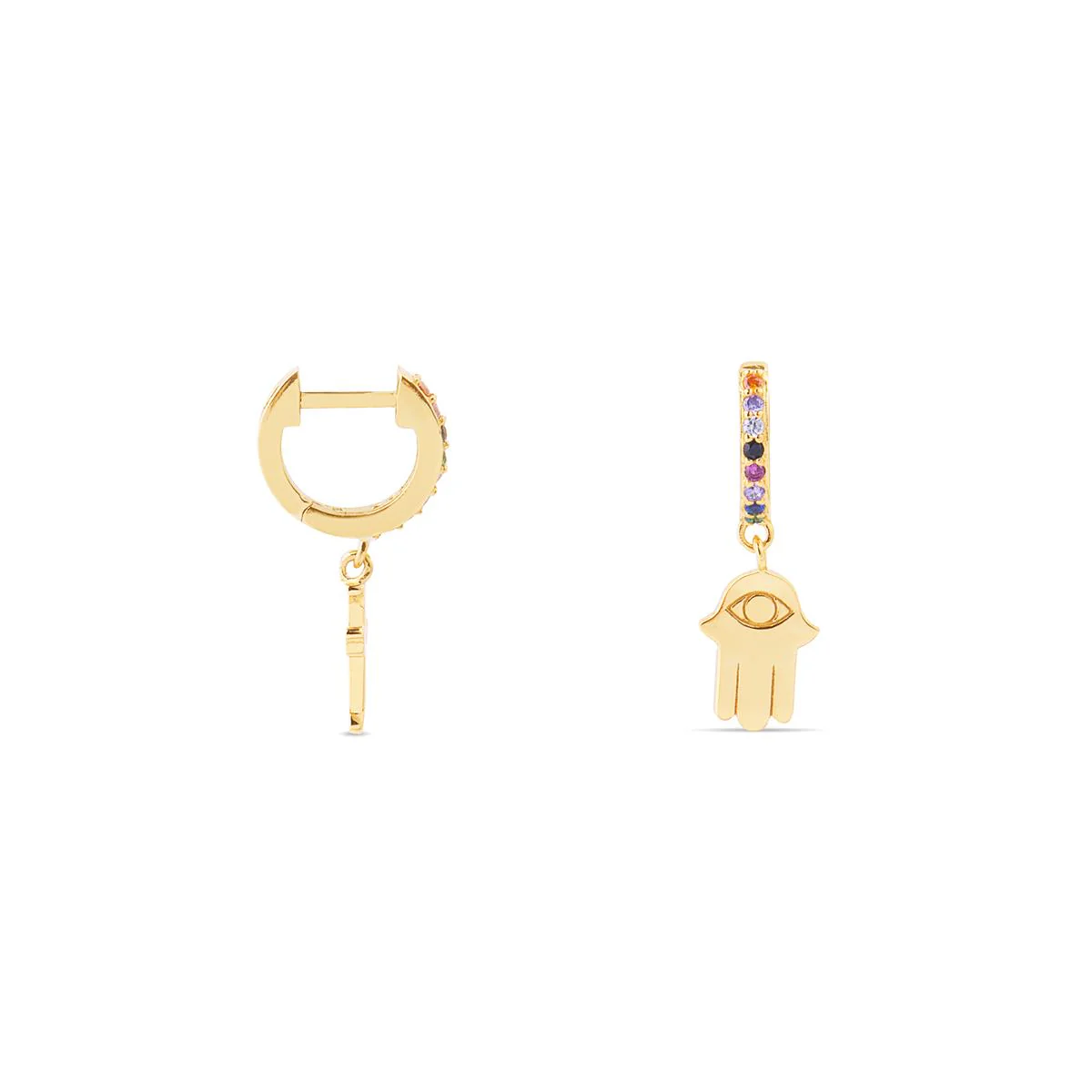 Pendientes Liala Plata De Ley 925 - Liala BLANCO