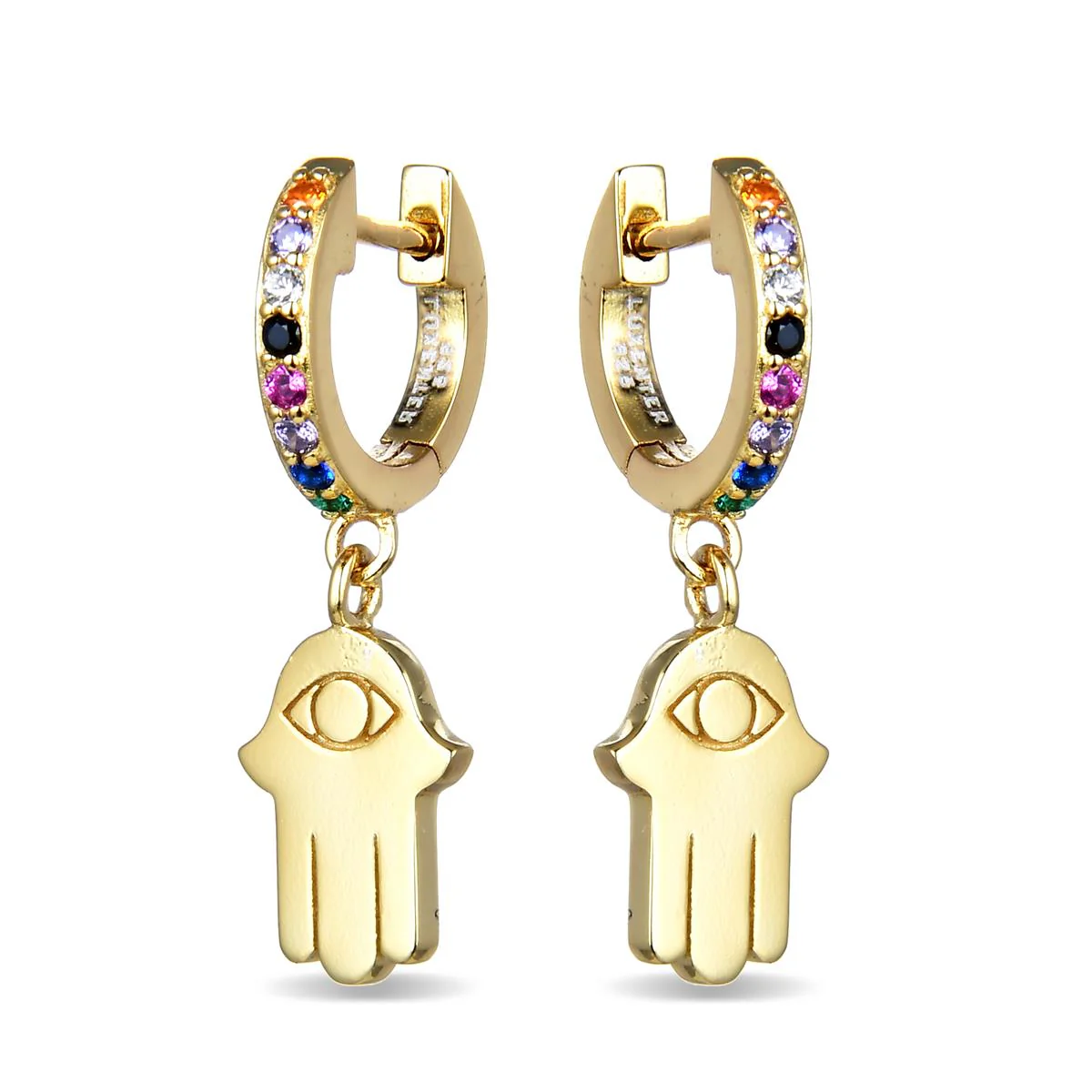 Pendientes Liala Plata De Ley 925 - Liala BLANCO - Image 2