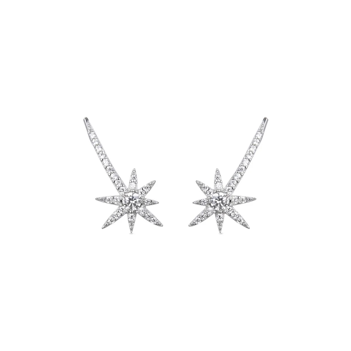 Pendientes Libril Plata De Ley 925 - Libril BLANCO