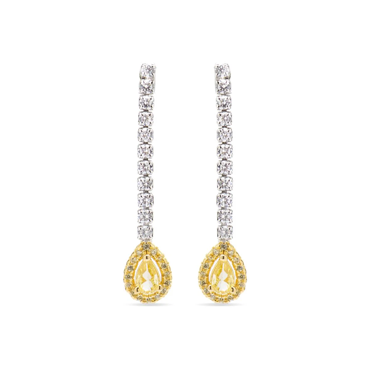 Pendientes Lied Plata de Ley 925 - Lied AMARILLO