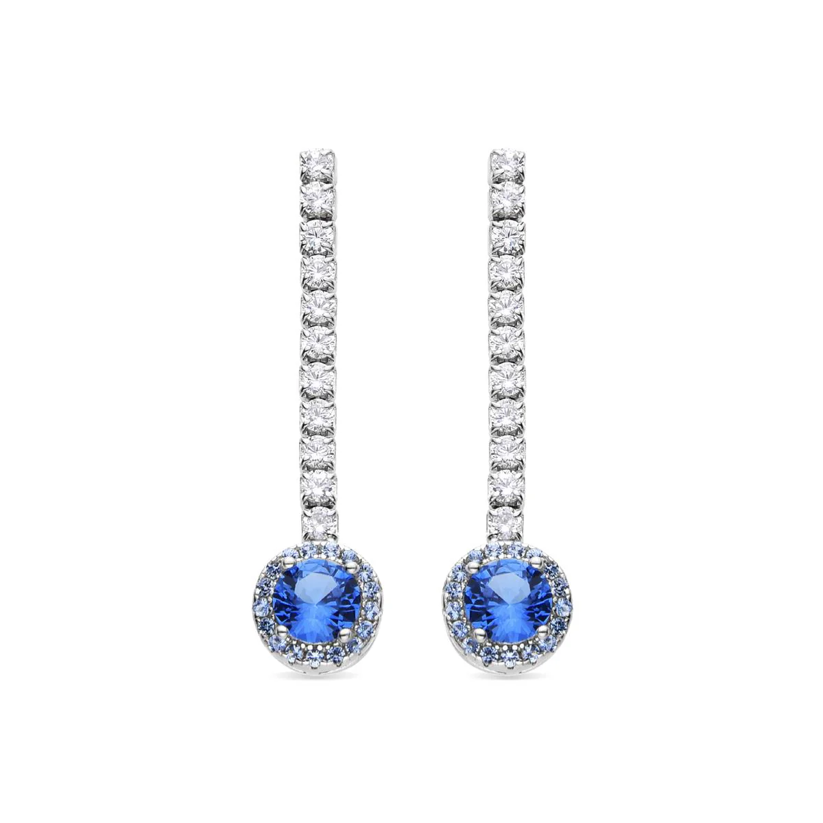 Pendientes Lied Plata de Ley 925 - Lied AZUL