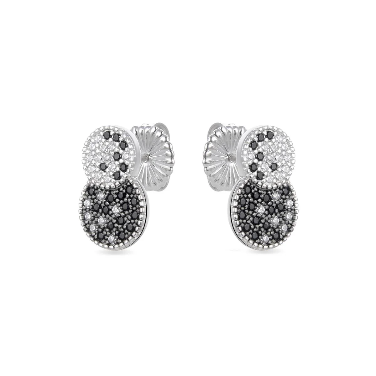 Pendientes Lipul Plata De Ley 925 - Lipul NEGRO - Image 2