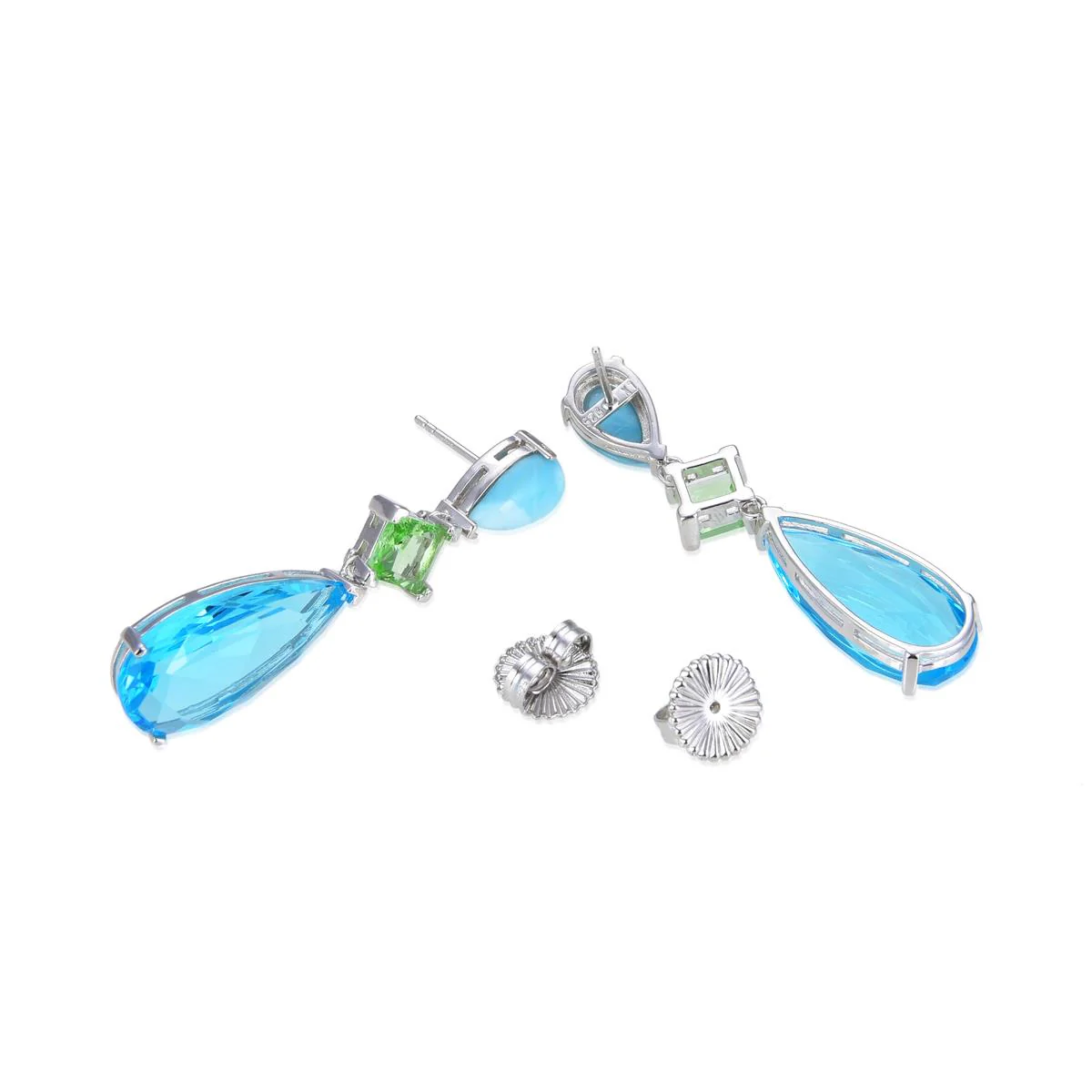 Pendientes Lisau Plata De Ley 925 - Lisau MULTICOLOR - Image 3