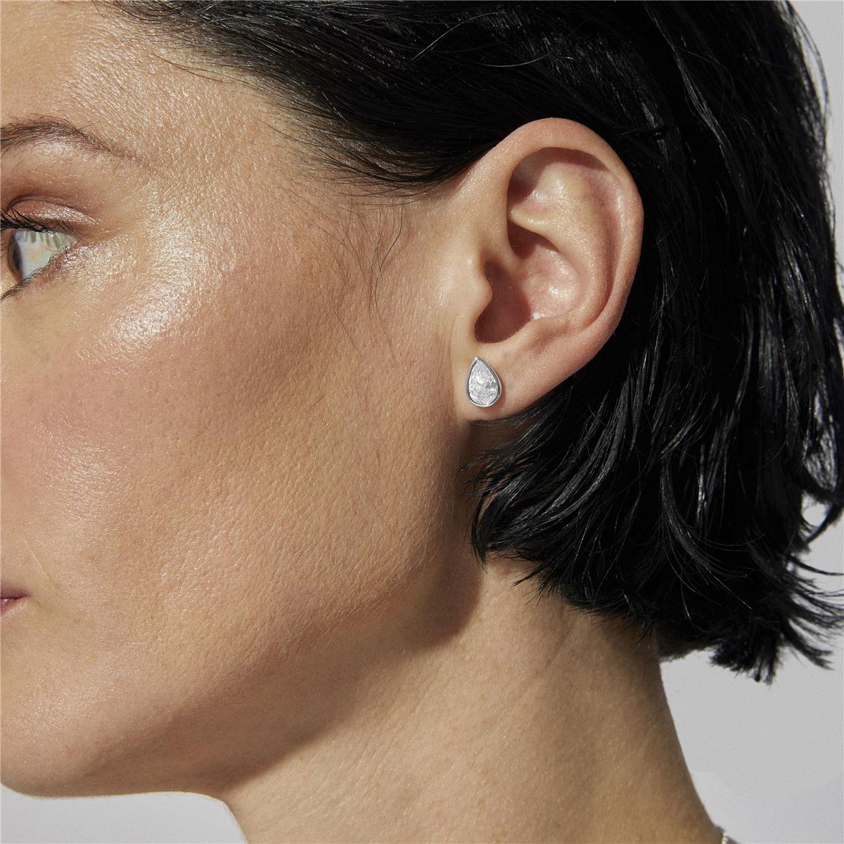 Pendientes Lithlay Plata De Ley 925 - Lithlay BLANCO - Image 3