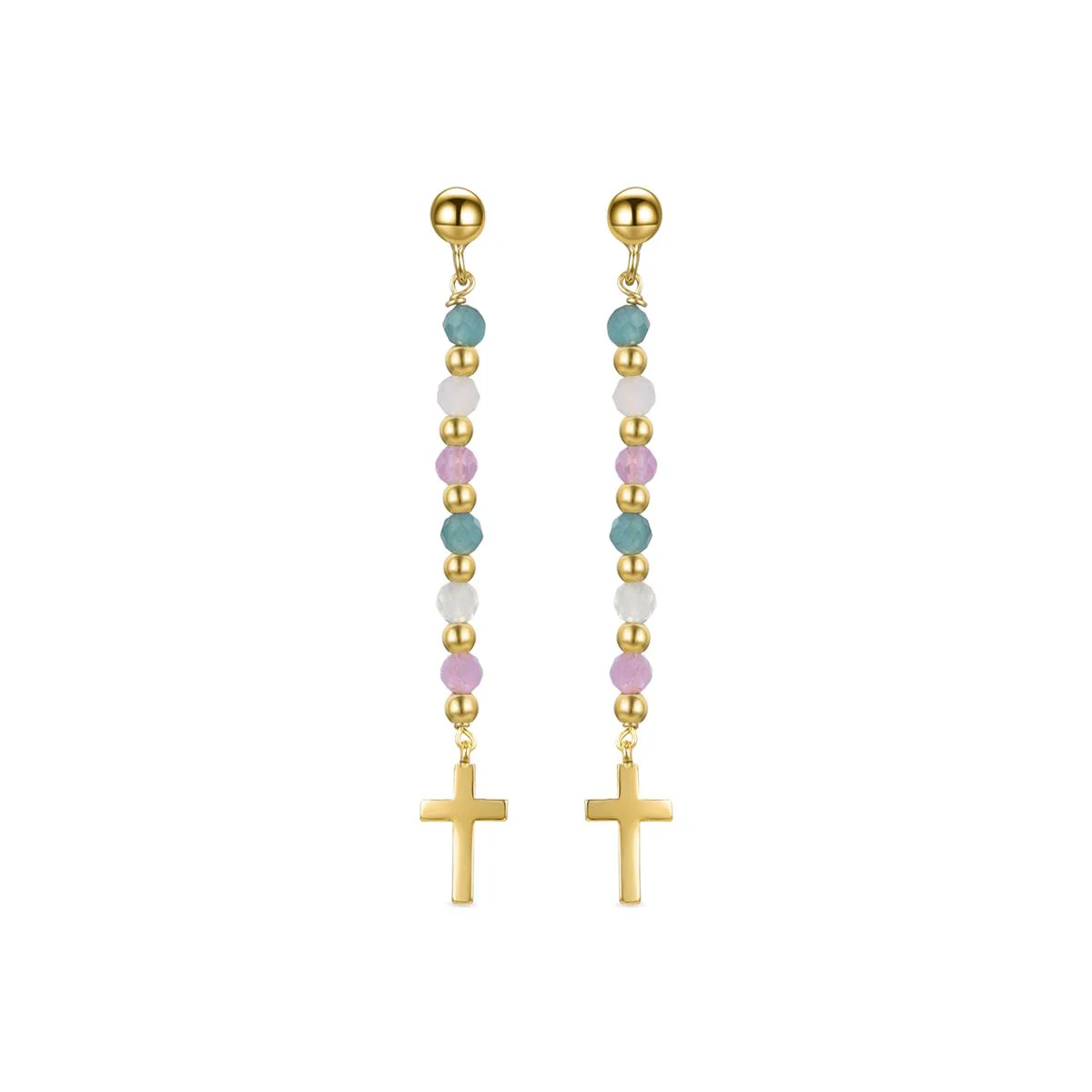 Pendientes Liwa Plata De Ley 925 - Liwa MULTICOLOR