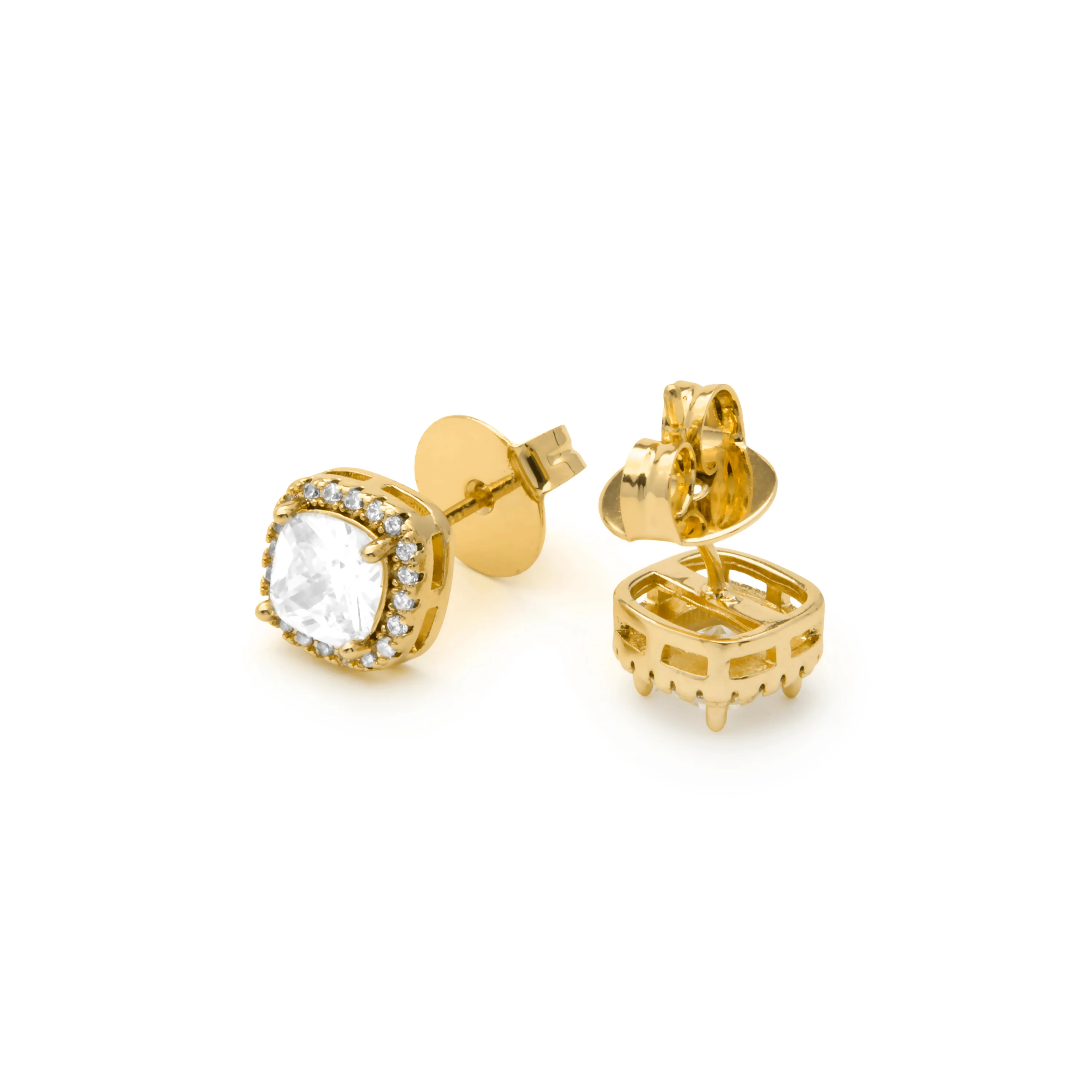 Pendientes acabado en oro amarillo 18k - Lorbas - Image 4