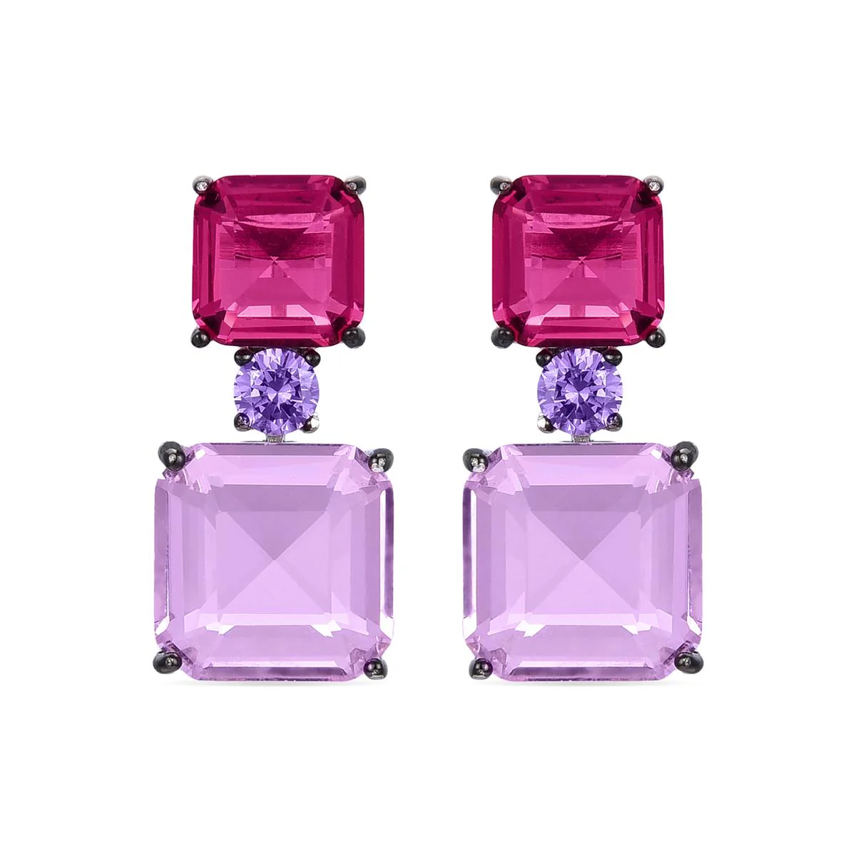 Pendientes Losde Plata De Ley 925 - Losde ROSA
