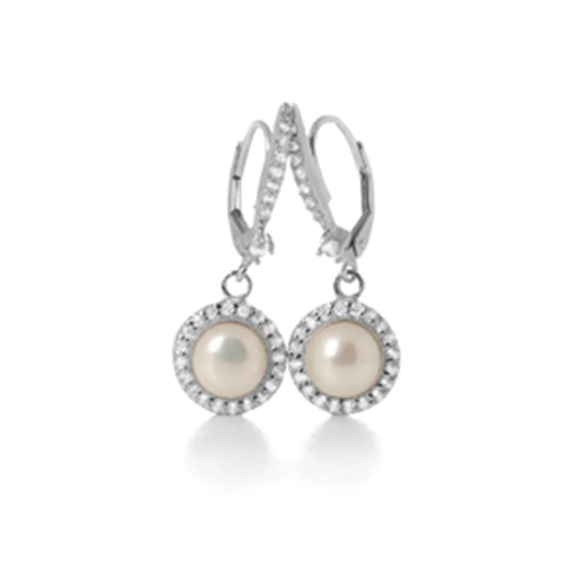 Pendientes Lulu Plata De Ley 925 - Lulu BLANCO