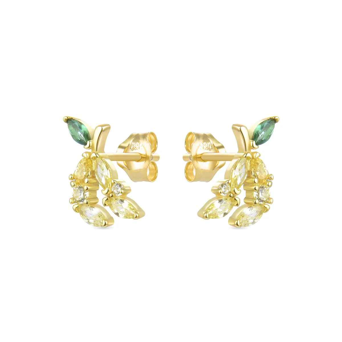 Pendientes Lura Plata De Ley 925 - Lura MULTICOLOR - Image 2