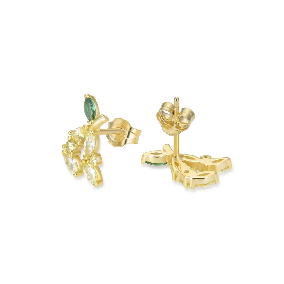 Pendientes Lura Plata De Ley 925 - Lura MULTICOLOR - Image 3