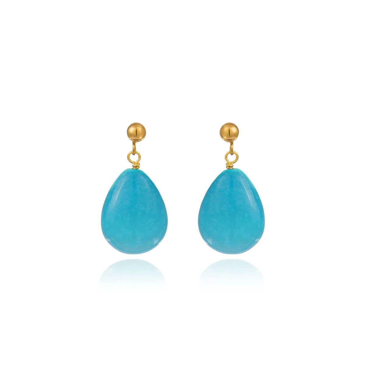Pendientes Maawiya Plata De Ley 925 - Maawiya AZUL