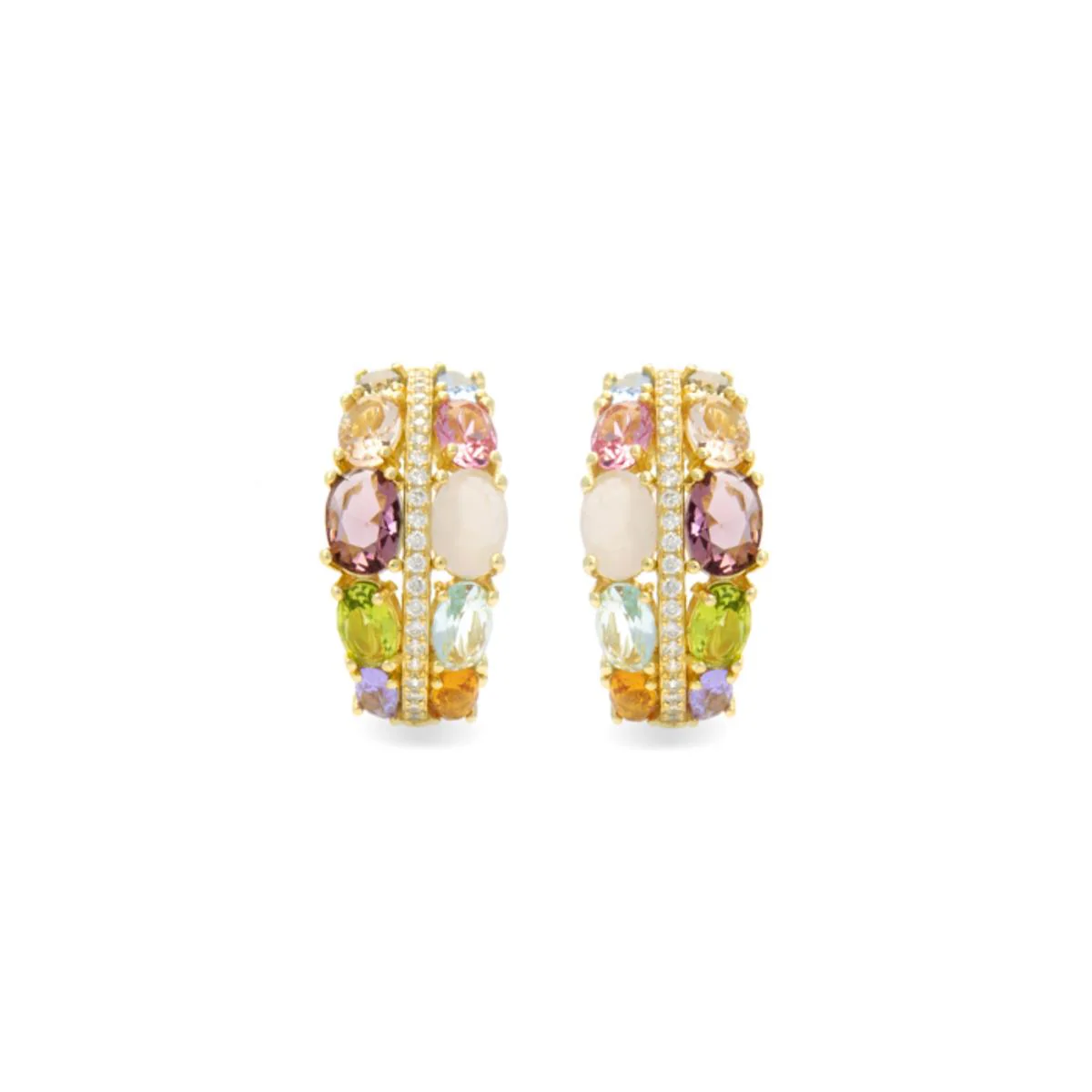 Pendientes Madwa Plata De Ley 925 - Madwa MULTICOLOR