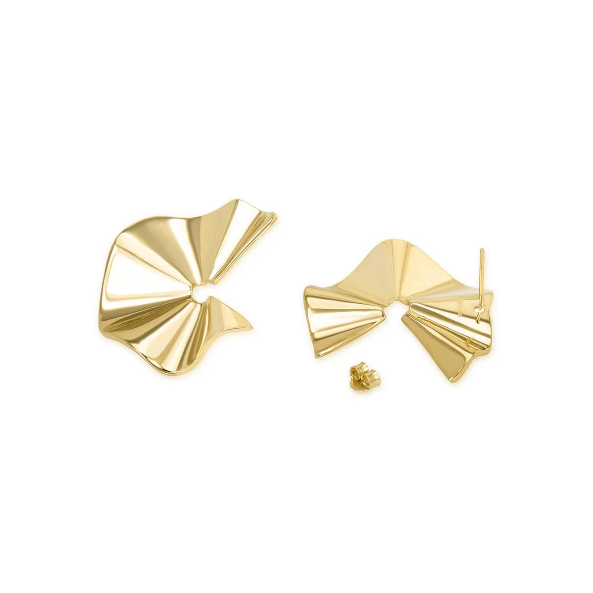 Pendientes Mael Plata De Ley 925 - Mael AMARILLO - Image 3