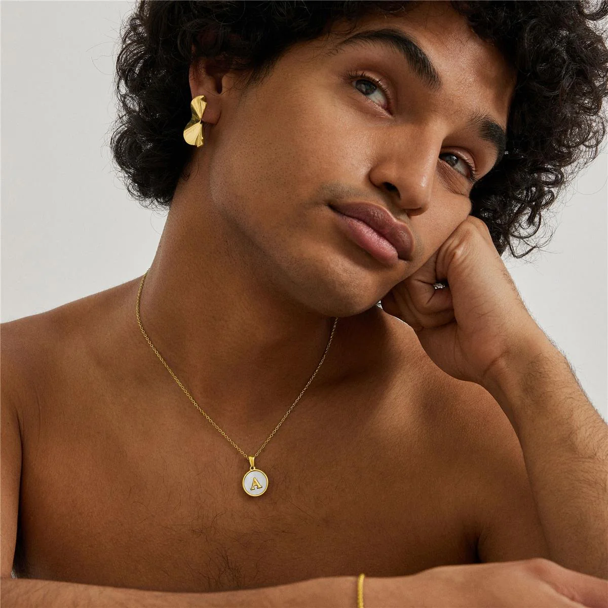 Pendientes Mael Plata De Ley 925 - Mael AMARILLO - Image 5