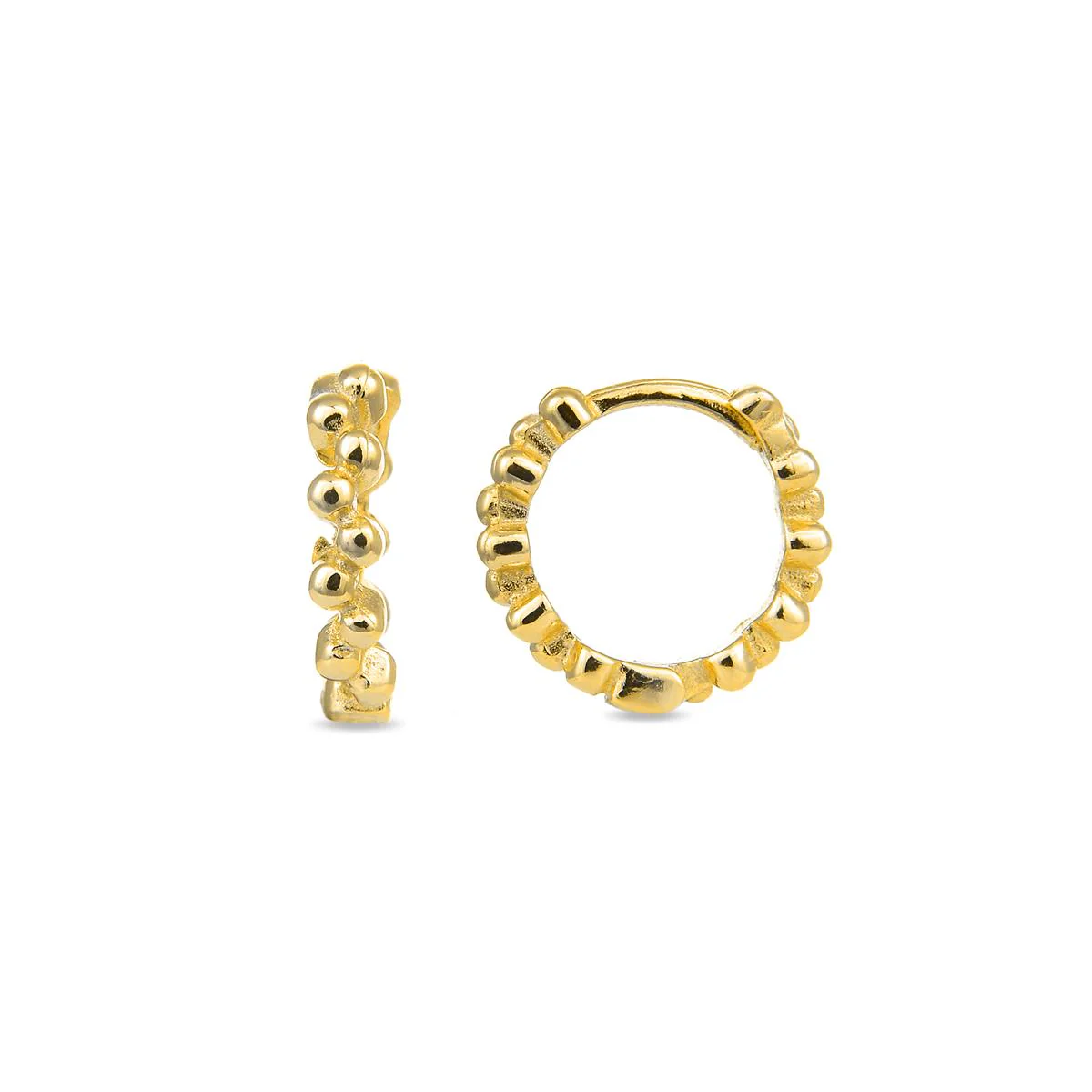 Pendientes Mahar Plata De Ley 925 - Mahar AMARILLO