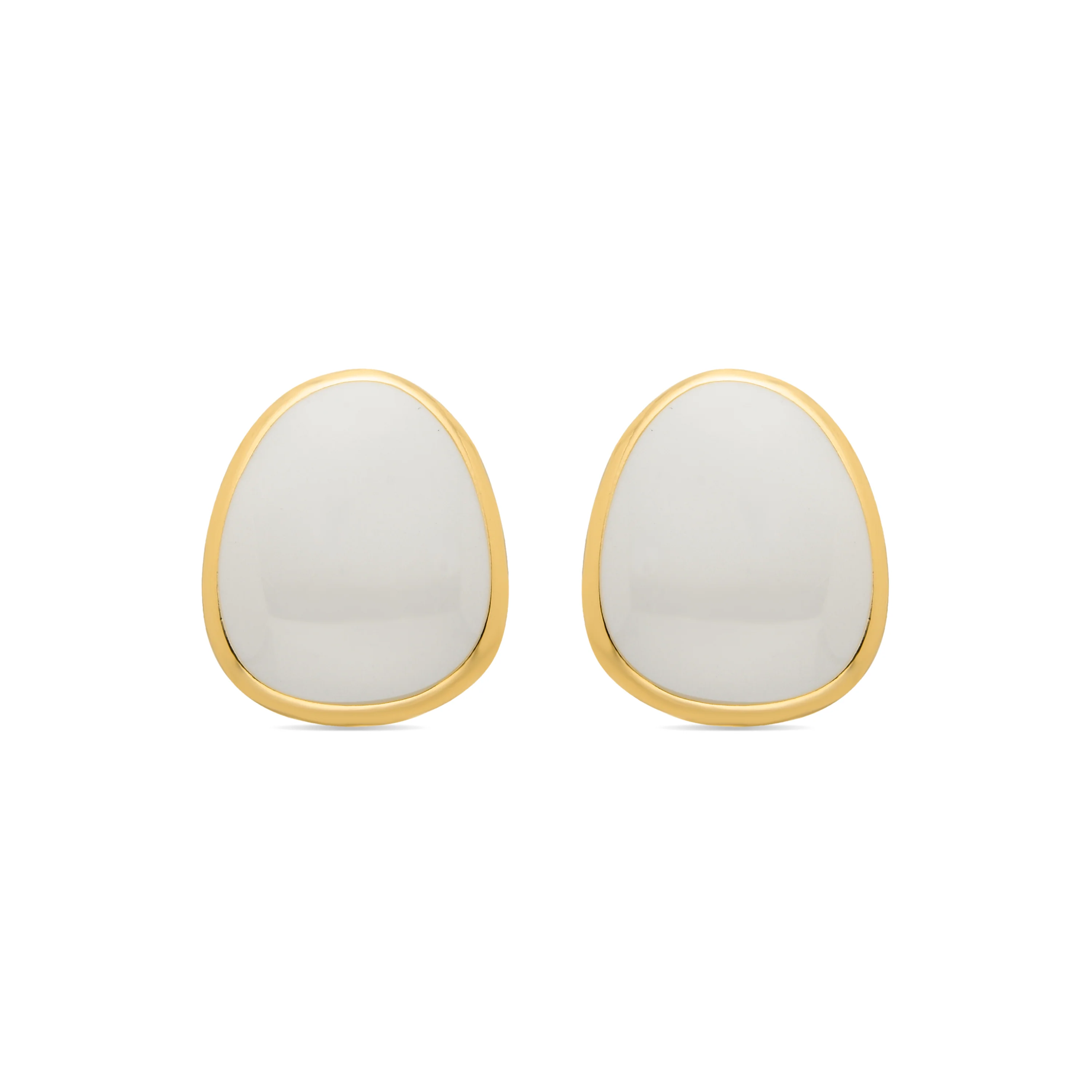 Pendientes acabado en oro amarillo 18K - Malius