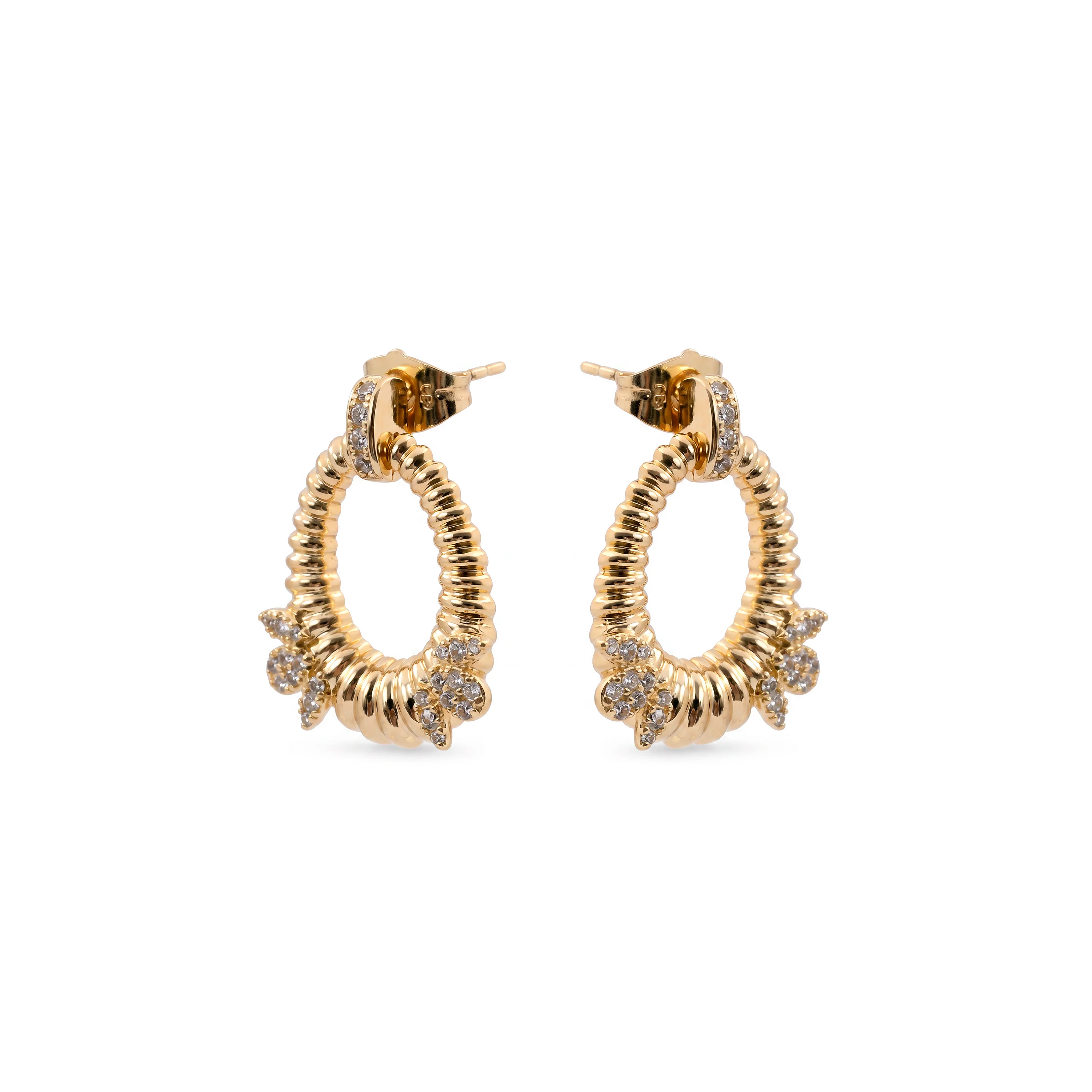 Pendientes Mame acabado oro amarillo 18k - Mame - Image 3