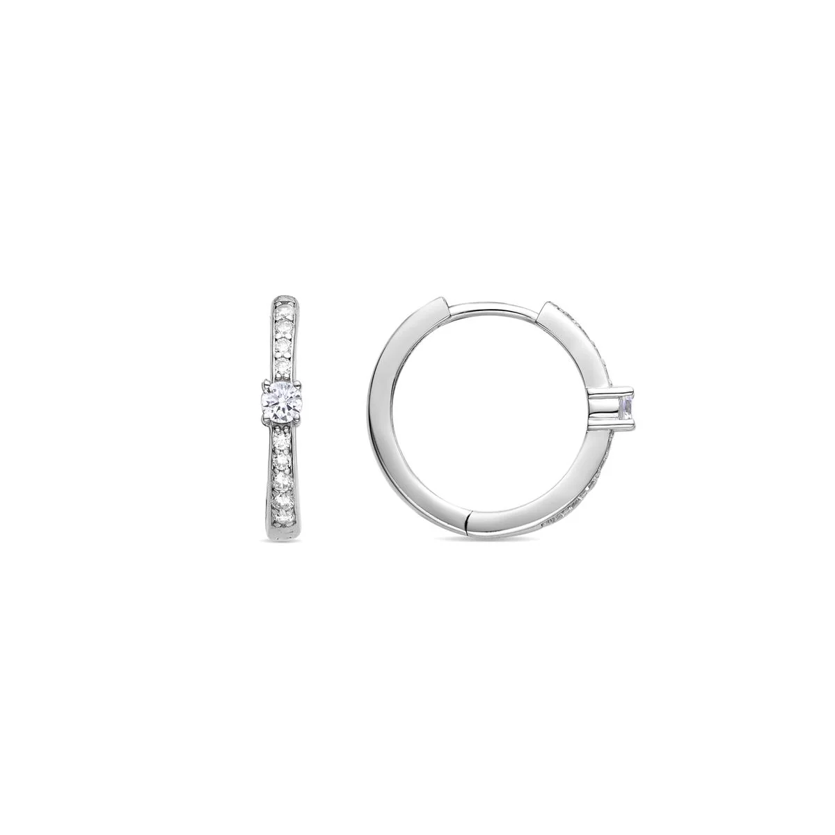 Pendientes Manat Plata de Ley 925 - Manat BLANCO