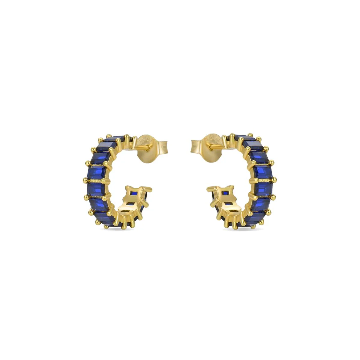 Pendientes Manme Plata De Ley 925 - Manme AZUL - Image 2
