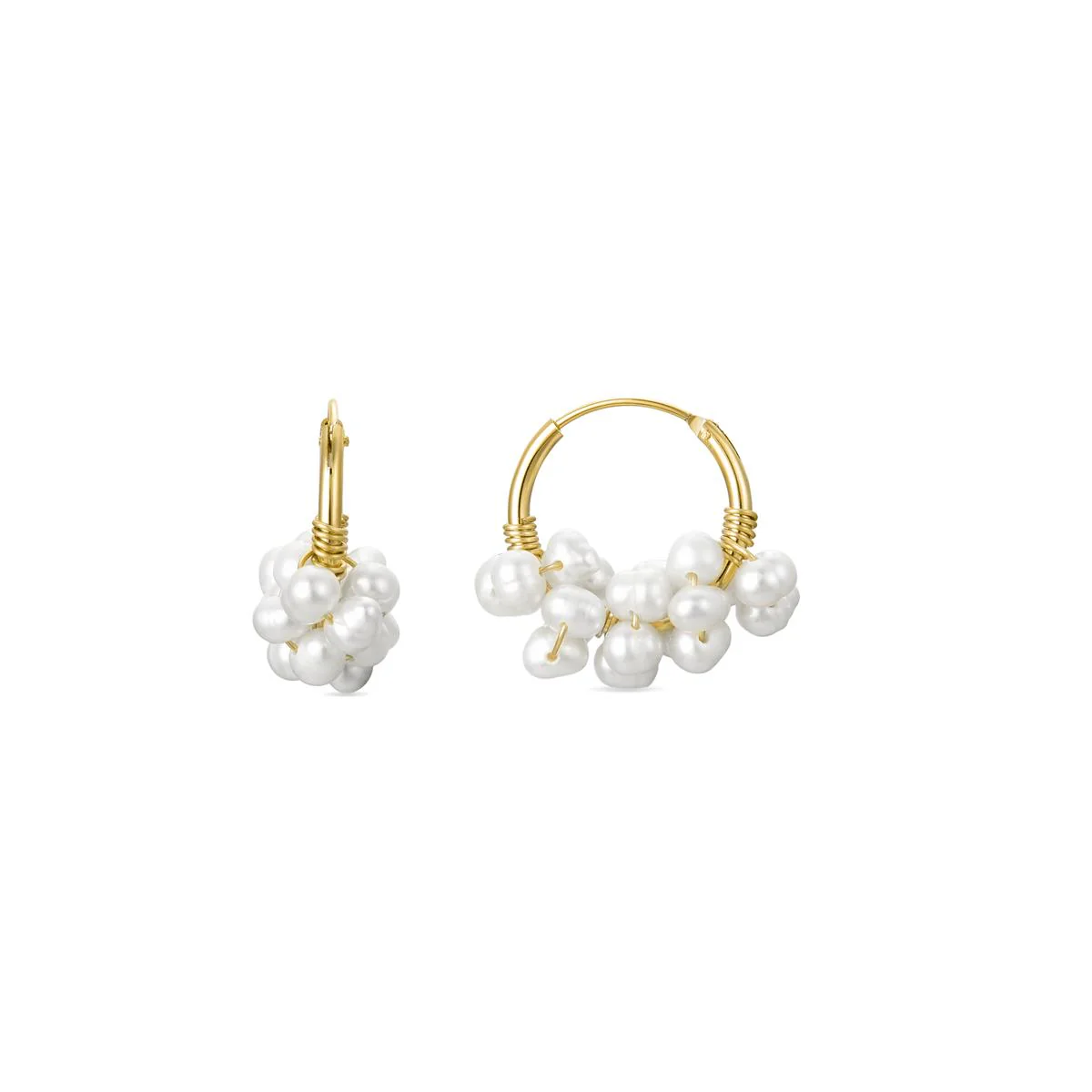Pendientes Manvas Plata De Ley 925 - Manvas BLANCO