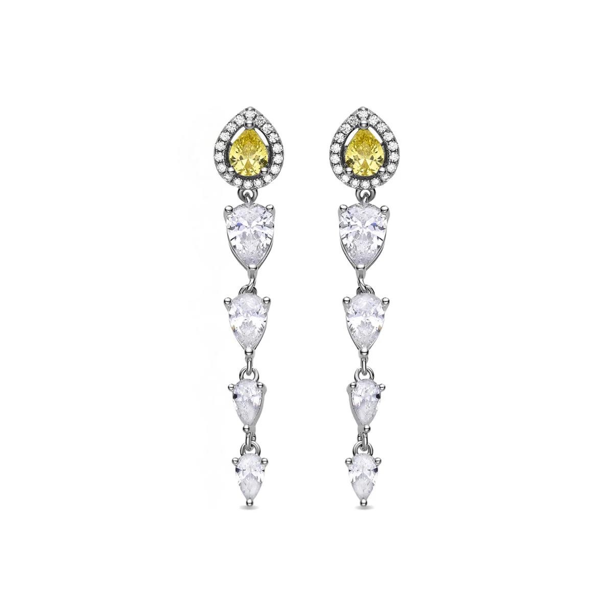 Pendientes Marag Plata de Ley 925 - Marag AMARILLO
