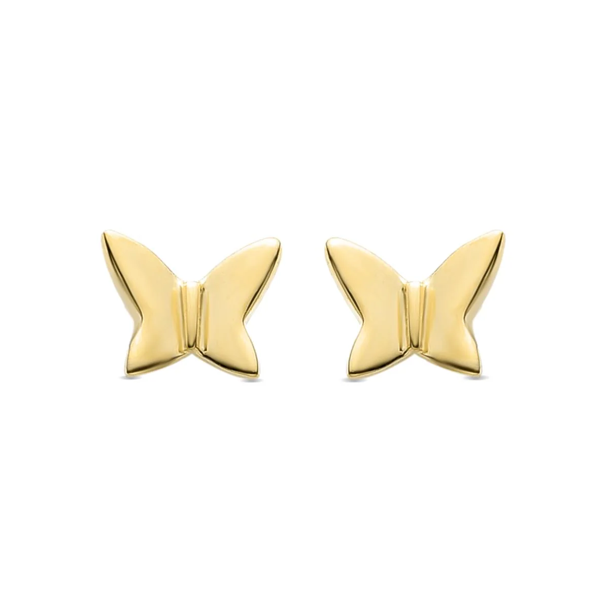 Pendientes Mariposa Plata de Ley 925 - Mariposa AMARILLO