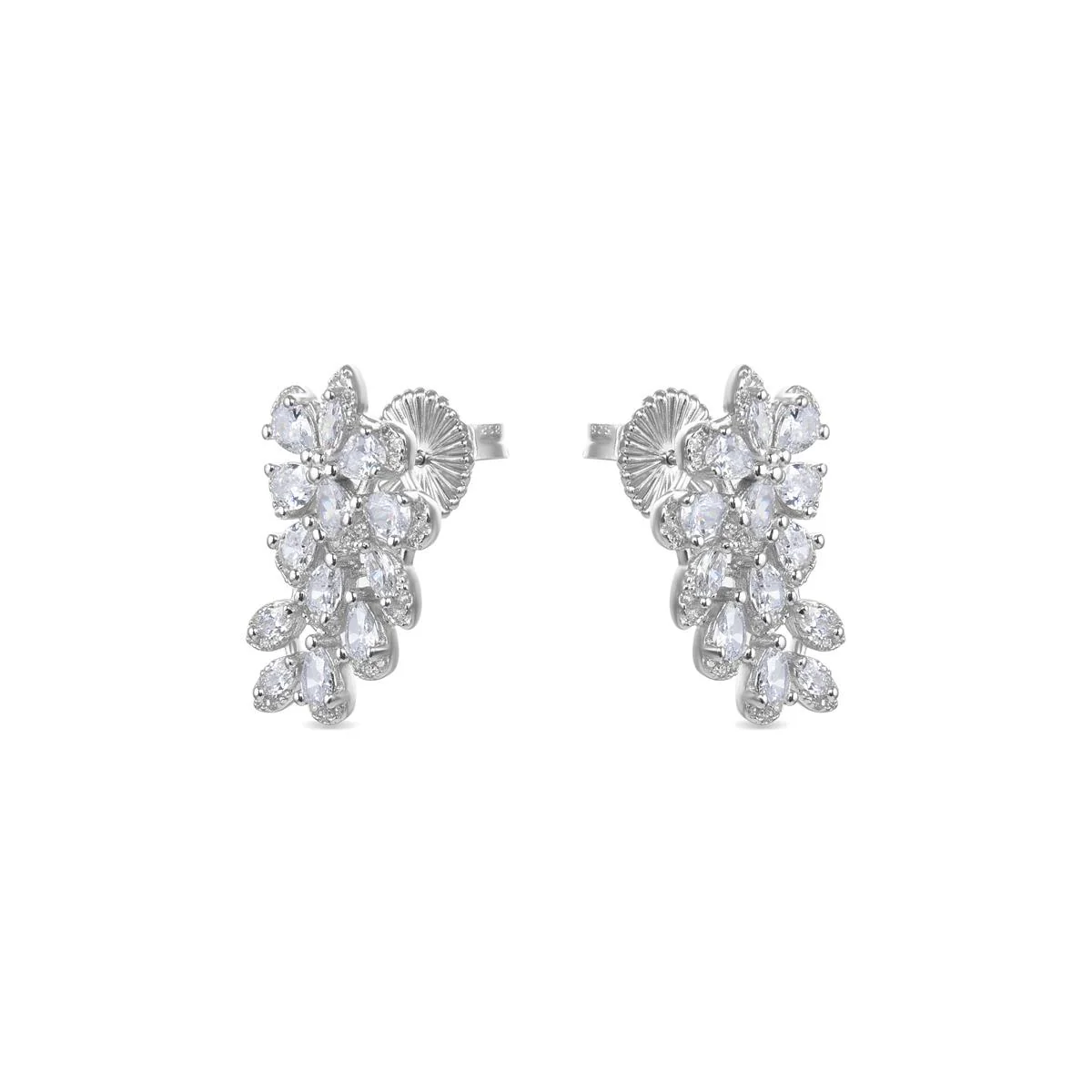 Pendientes Markka Plata De Ley 925 - Markka BLANCO - Image 2