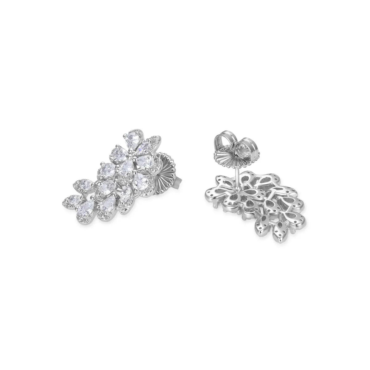Pendientes Markka Plata De Ley 925 - Markka BLANCO - Image 3