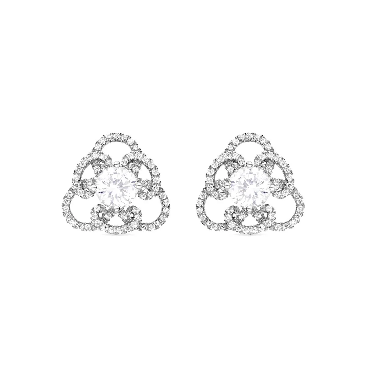 Pendientes Mawood Plata De Ley 925 - Mawood BLANCO