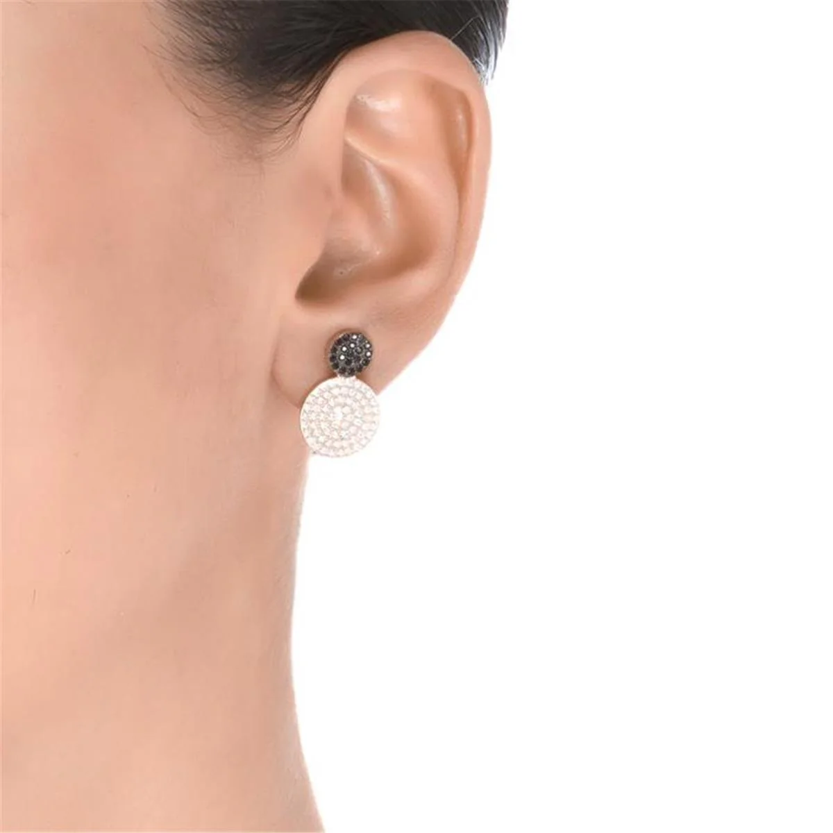 Pendientes Mayanin Plata De Ley 925 - Mayanin NEGRO - Image 2
