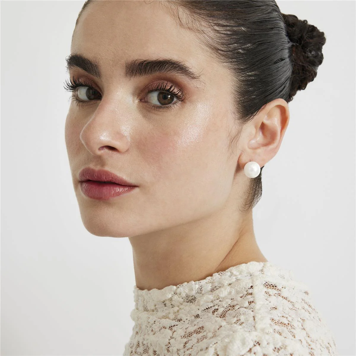 Pendientes Mayhi Plata de Ley 925 - Mayhi BLANCO - Image 2
