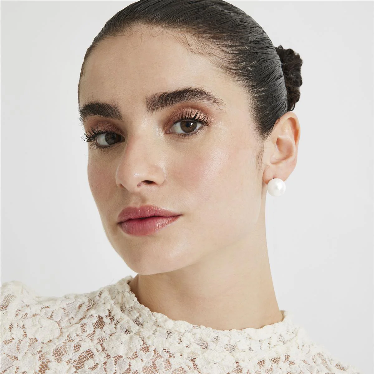 Pendientes Mayhi Plata de Ley 925 - Mayhi BLANCO - Image 2
